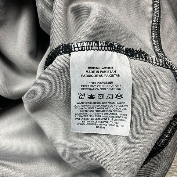 Nike Jacket Mens Medium Gray Washed Zip Sportwear Pockets - Picture 7 of 13